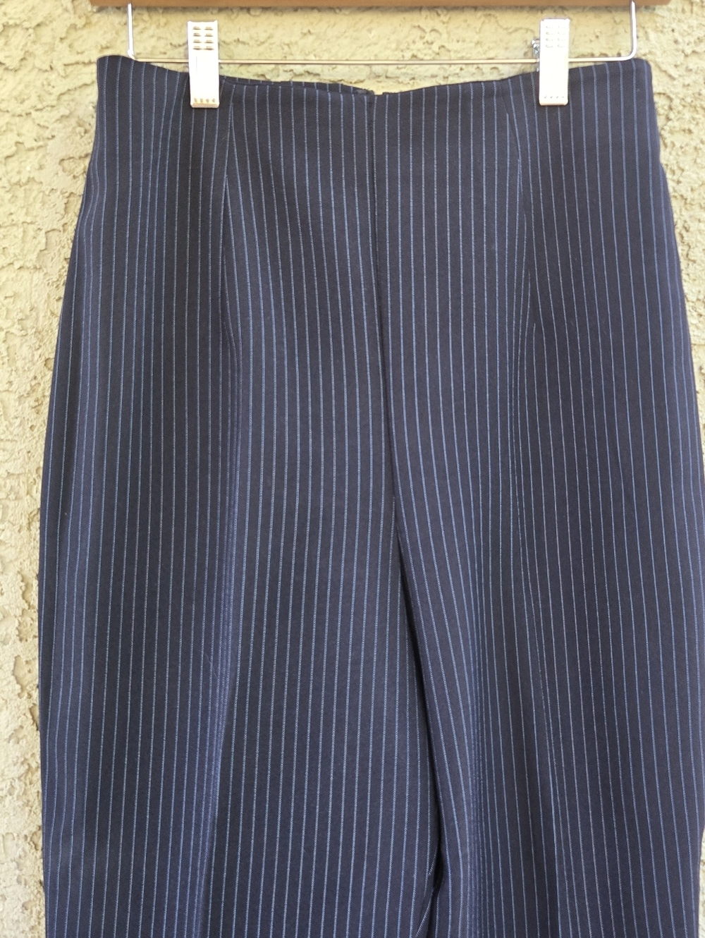 All That Jazz Vintage Navy Pinstripe Dress Pants - Picture 2 of 8